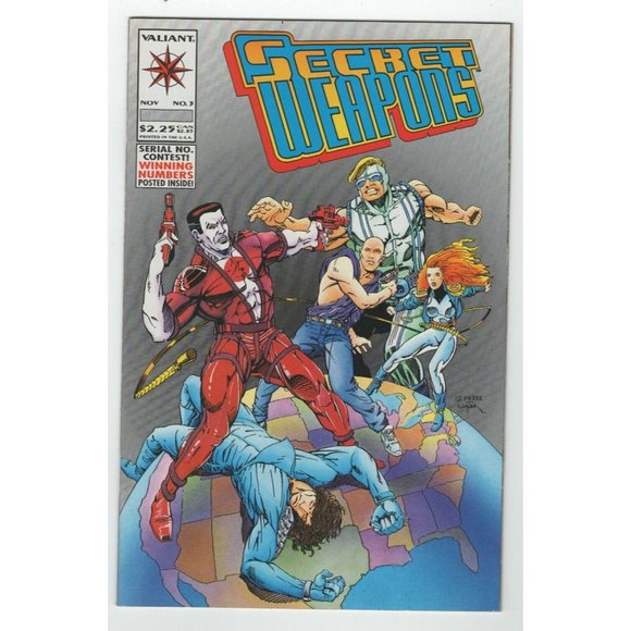 Secret Weapons Volume 1 No. 3 November 1993 Valiant Comics - Picture 1 of 10